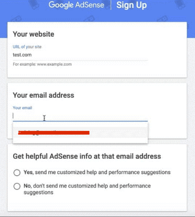 Cách đăng ký Google Adsense content cho website